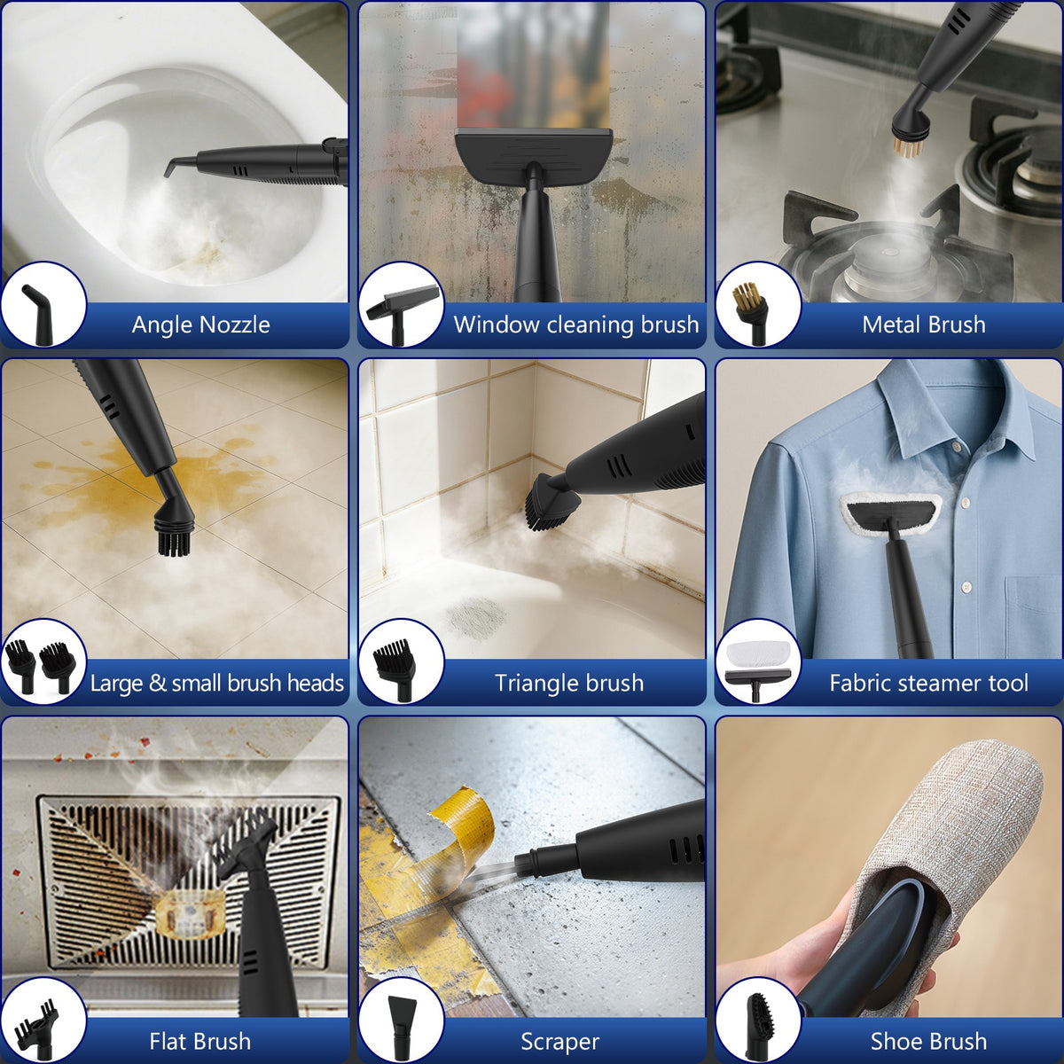 CARPET CLEANER C668B-STEAM