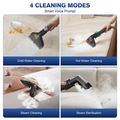 CARPET CLEANER C668B-STEAM