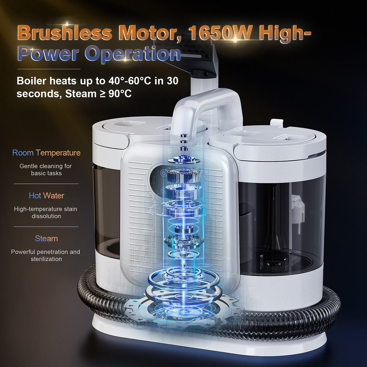 CARPET CLEANER C988-STEAM
